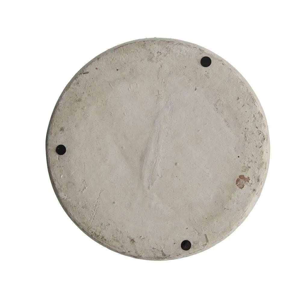 11" Beige and Bronze Terracotta Round Jug Vase - NOBLE HOME INTERIORS