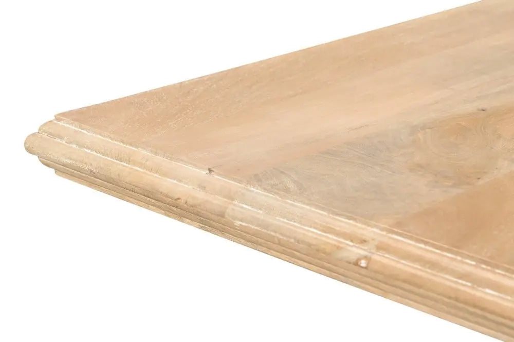 11 Piece Beige Solid Wood Dining Set with 10 - NOVA HOME FURNITURE