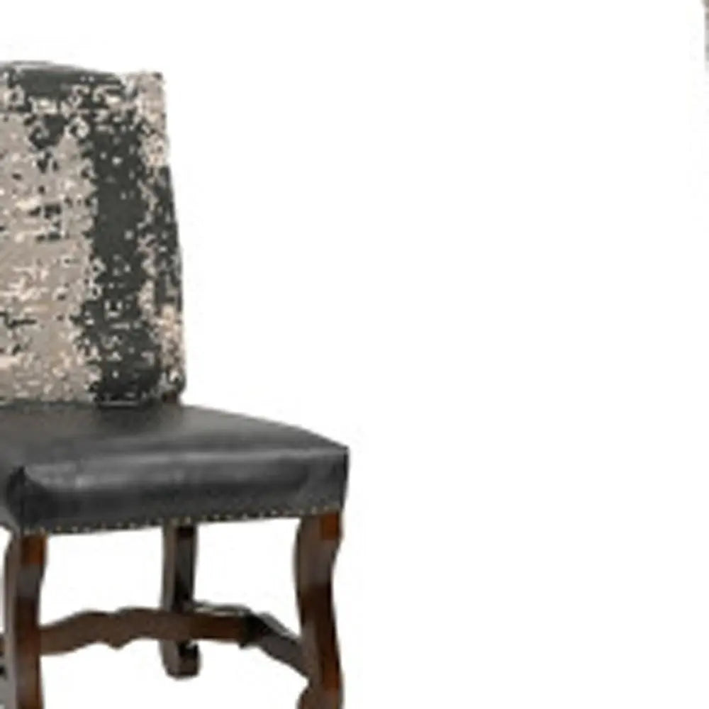 11 Piece Brown Solid Wood Dining Set with 10 - NOVA HOME FURNITURE