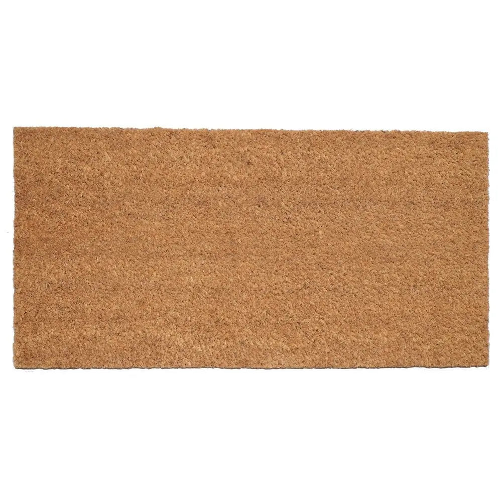 12" X 24" Natural Coir Outdoor Door Mat - NOBLE HOME INTERIORS