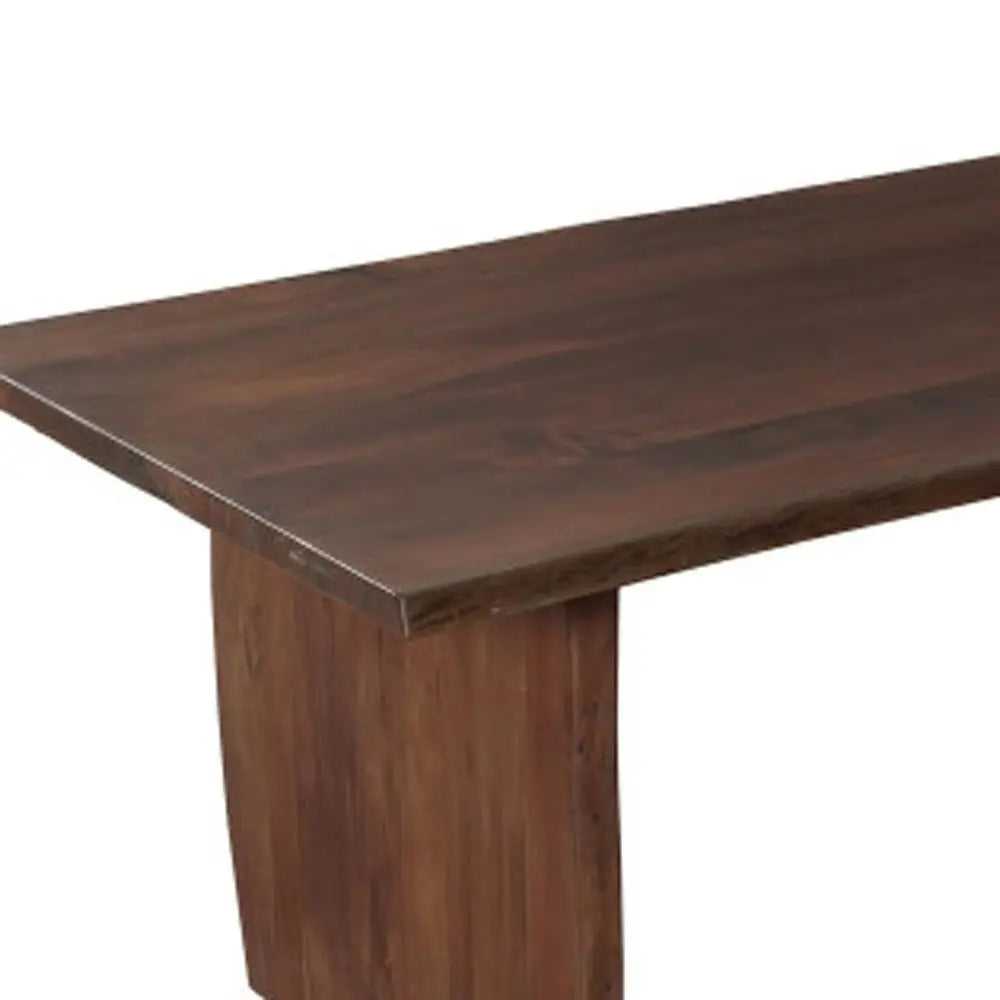 13 Piece Brown Solid Wood Dining Set with 12 - NOVA HOME FURNITURE