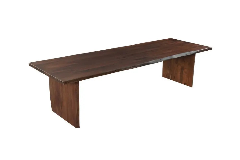 13 Piece Brown Solid Wood Dining Set with 12 - NOVA HOME FURNITURE