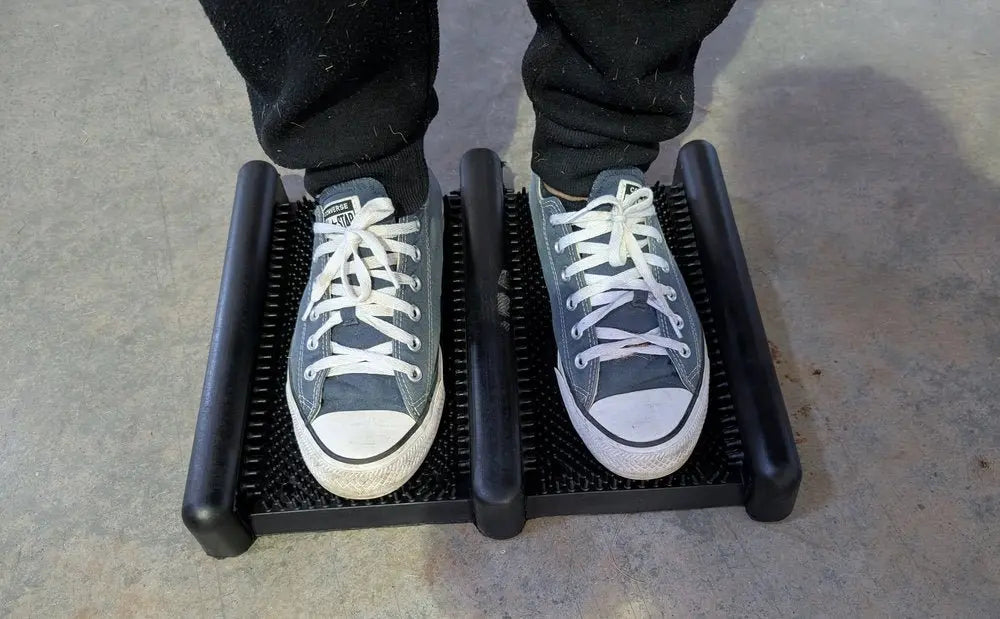 13" X 16" Black Outdoor Rubber Boot Scraper - NOVA HOME FURNITURE