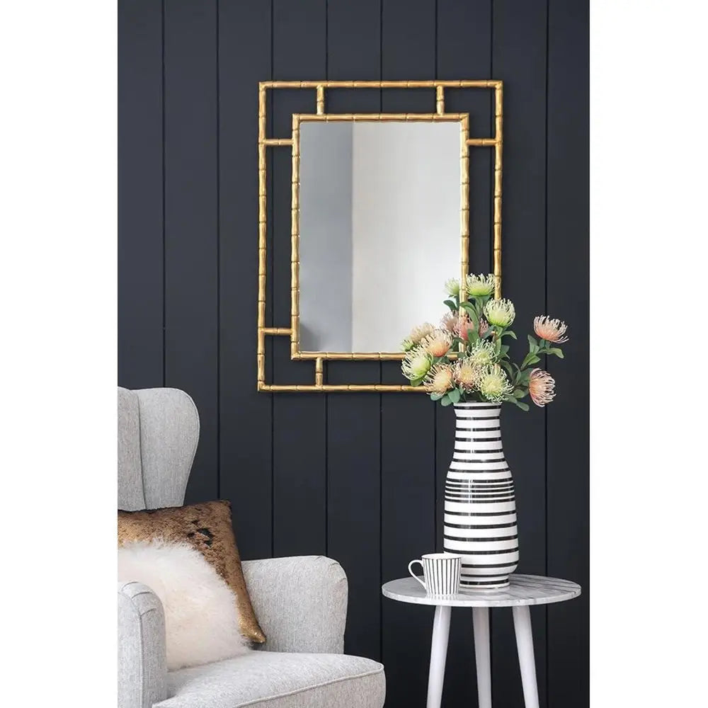 18" Black And White Hand Painted Stripe Ceramic Table Vase - NOBLE HOME INTERIORS