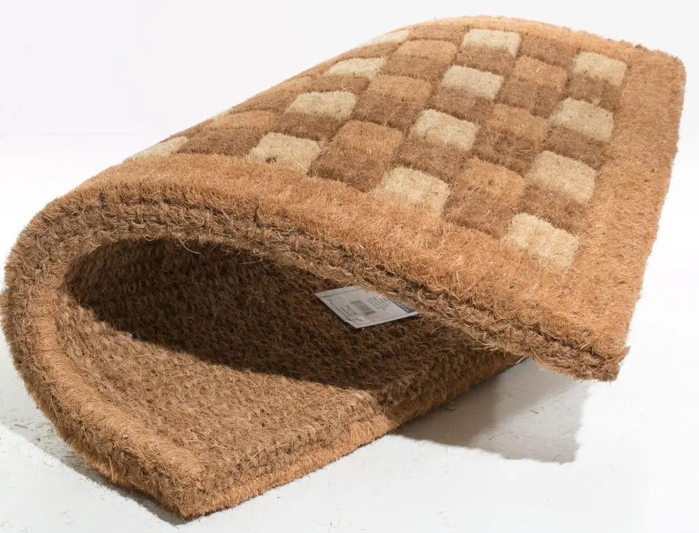 18" X 30" Brown Coir Outdoor Door Mat - NOBLE HOME INTERIORS