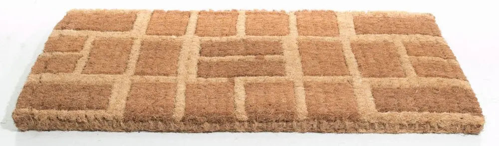 18" X 30" Brown Coir Outdoor Door Mat - NOBLE HOME INTERIORS