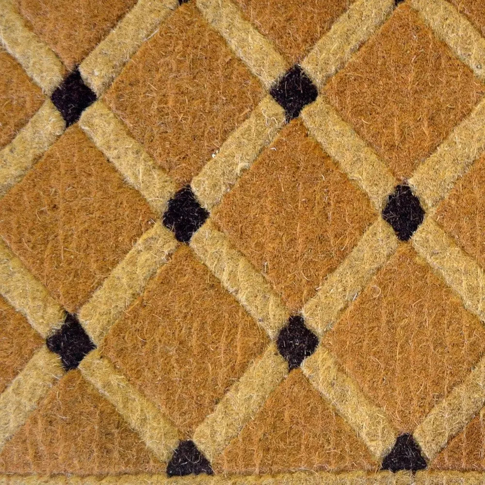 18" X 30" Brown Coir Outdoor Door Mat - NOBLE HOME INTERIORS