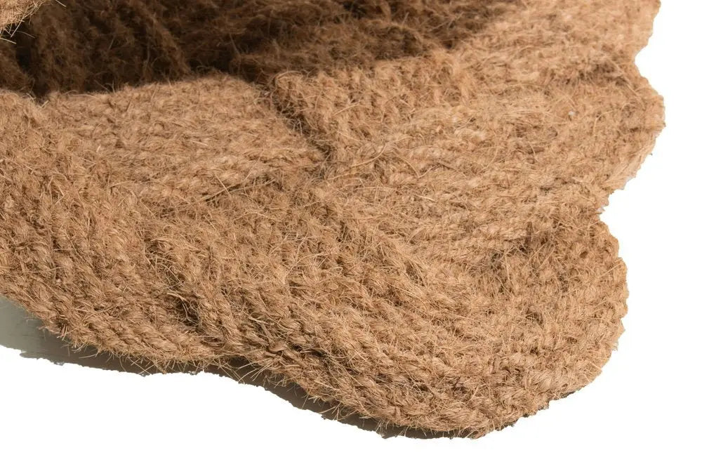 18" X 30" Brown Coir Weave Outdoor Door Mat - NOBLE HOME INTERIORS