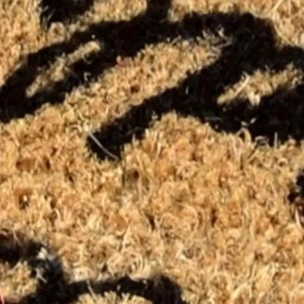 18" X 30" Red White and Blue Coir Flip Flop Welcome Outdoor Door Mat - NOBLE HOME INTERIORS