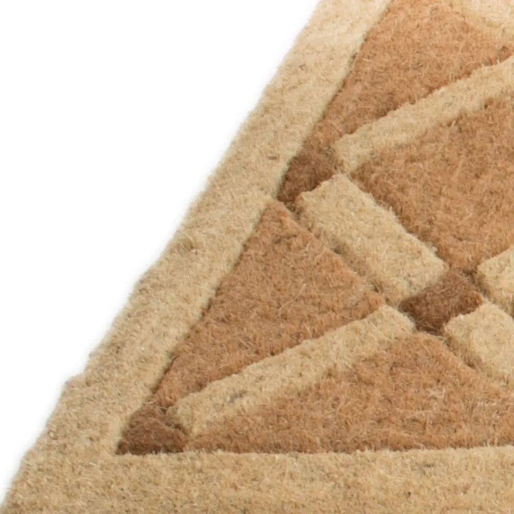 18" X 47" Brown Coir Outdoor Door Mat - NOBLE HOME INTERIORS