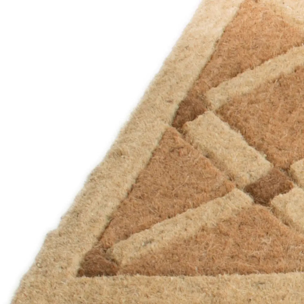 18" X 47" Brown Coir Outdoor Door Mat - NOBLE HOME INTERIORS