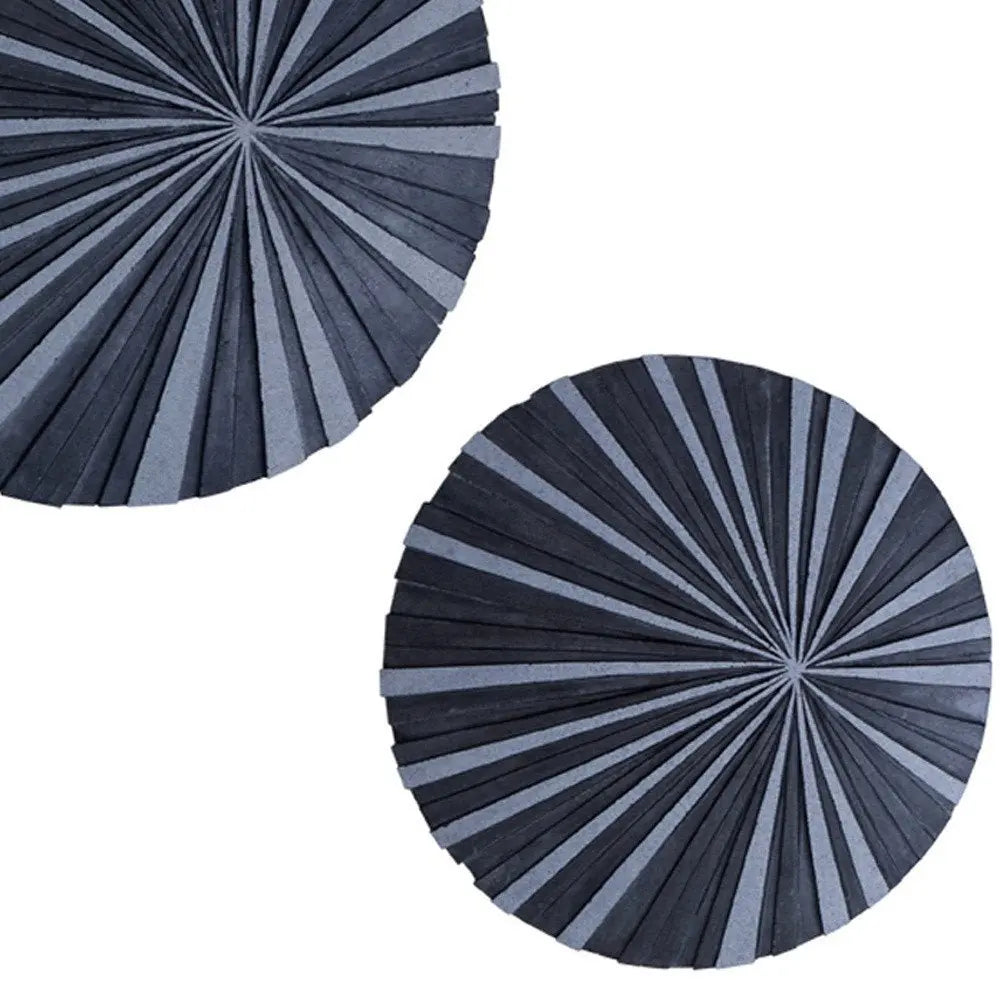 19" X 19" Gray Sandstone Wall Decor - NOBLE HOME INTERIORS