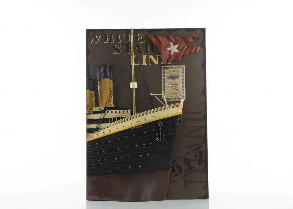 1912 RMS Titanic 3D Front Bow Painting - NOBLE HOME INTERIORS