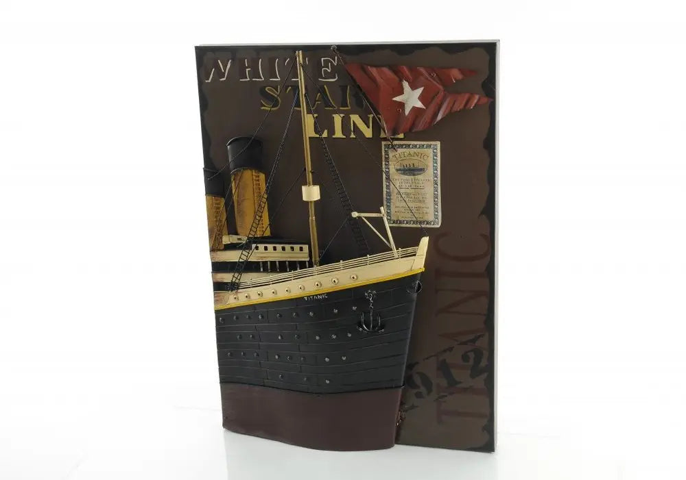 1912 RMS Titanic 3D Front Bow Painting - NOBLE HOME INTERIORS