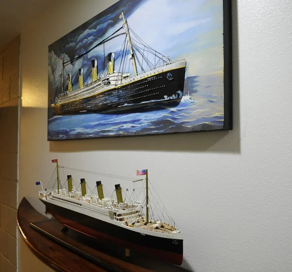 1912 RMS Titanic 3D Ship Painting - NOBLE HOME INTERIORS