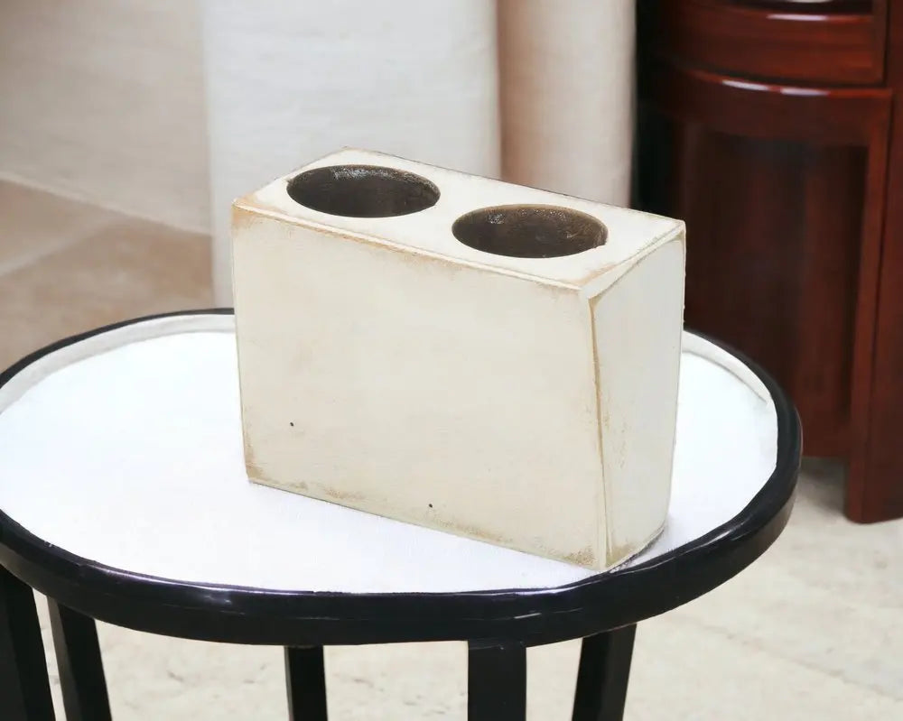 2" Wide Pillar Centerpiece Votive Candle Holder - NOBLE HOME INTERIORS