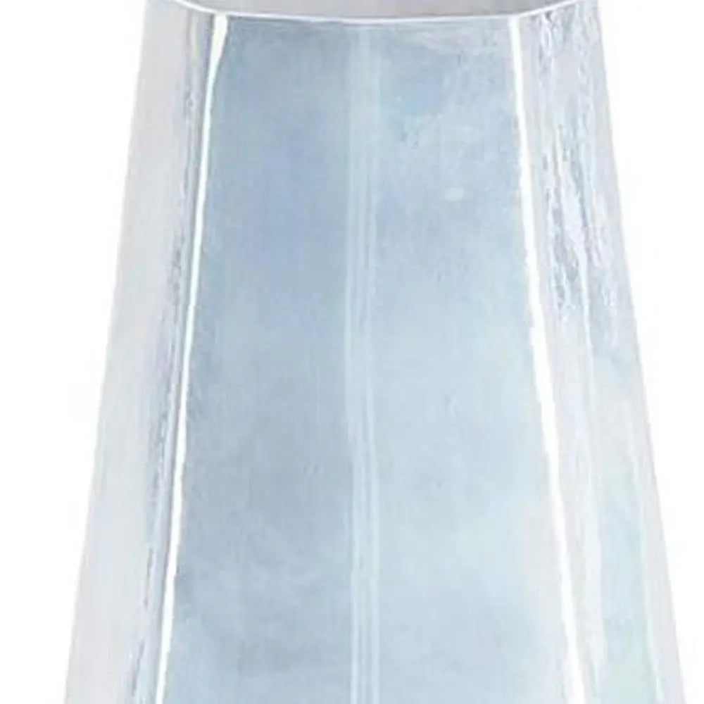 20" Opal Cylinder Glass Table Vase - NOBLE HOME INTERIORS