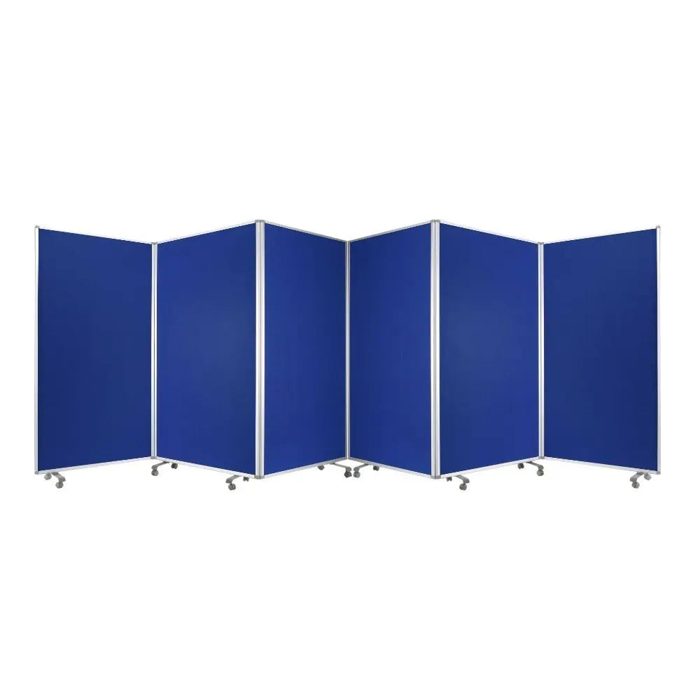 212 X 1 X 71 Green Metal 6 Panel Screen - NOBLE HOME INTERIORS