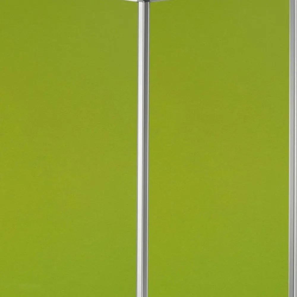 212 X 1 X 71 Green Metal 6 Panel Screen - NOBLE HOME INTERIORS