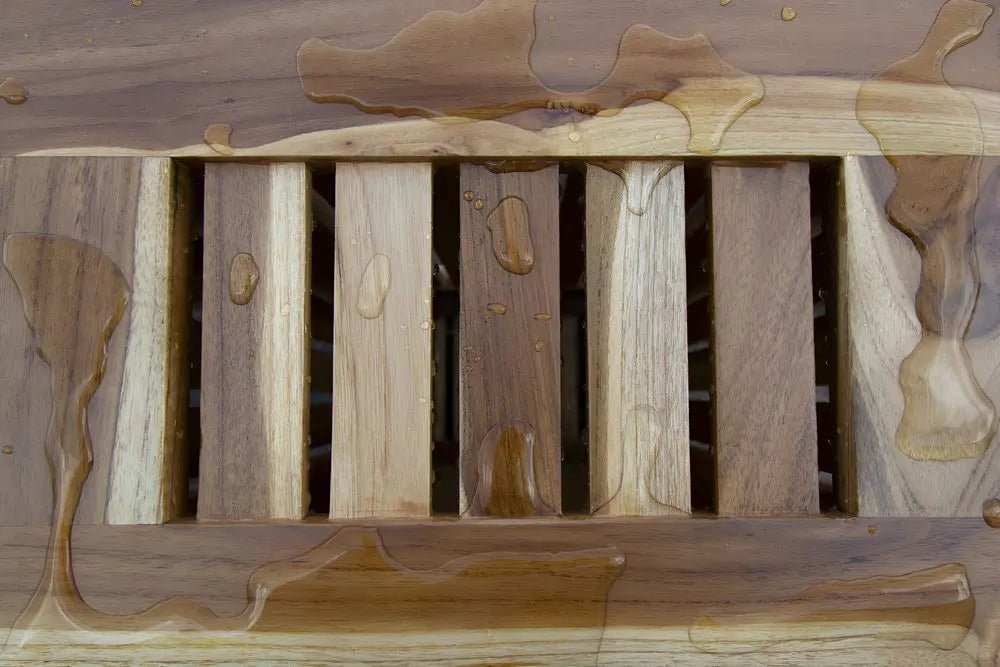 23" Brown Solid Wood Laundry Hamper With Lid HomeRoots