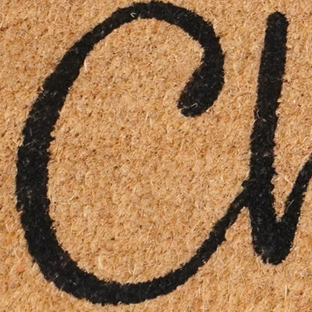 24" X 36" Brown and Red Coir Merry Christmas Outdoor Door Mat - NOBLE HOME INTERIORS