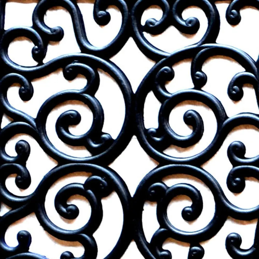 24" X 48" Black Rubber Outdoor Door Mat - NOBLE HOME INTERIORS