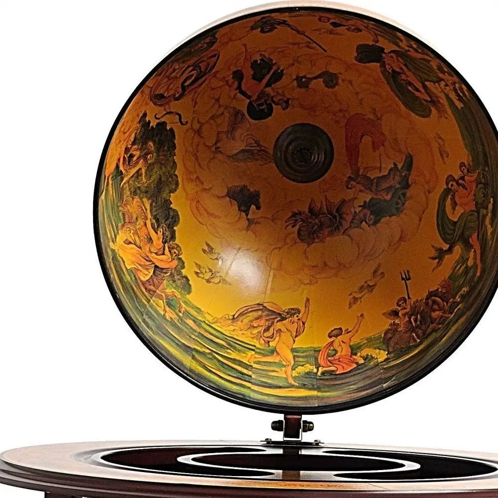 26" X 26" X 45" Globe Bar 3 Legs - NOVA HOME FURNITURE