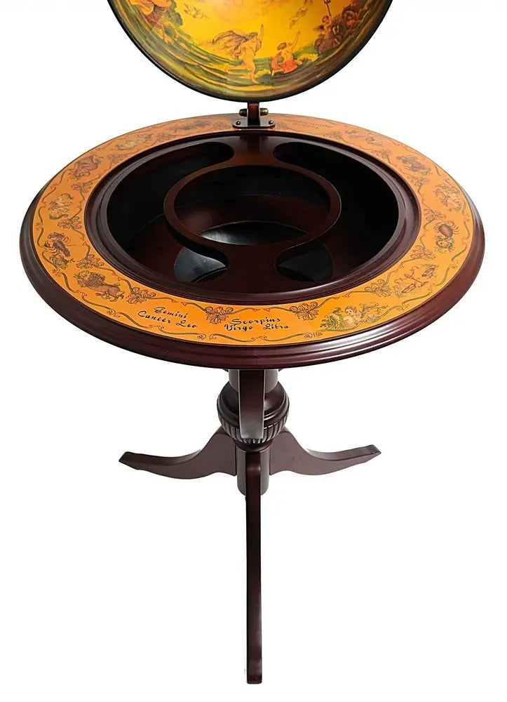 26" X 26" X 45" Globe Bar 3 Legs - NOVA HOME FURNITURE