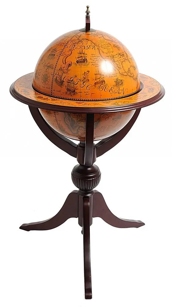 26" X 26" X 45" Globe Bar 3 Legs - NOVA HOME FURNITURE