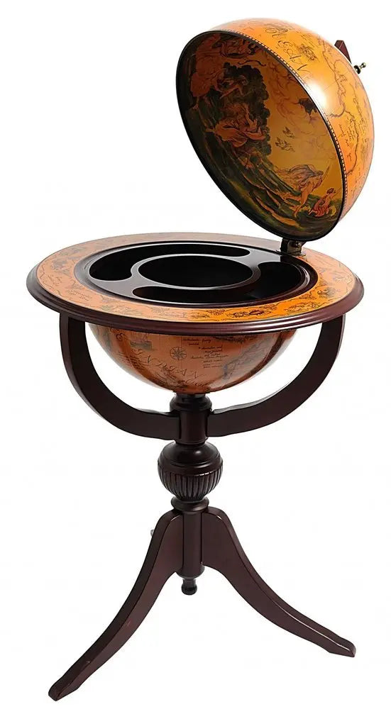 26" X 26" X 45" Globe Bar 3 Legs - NOVA HOME FURNITURE