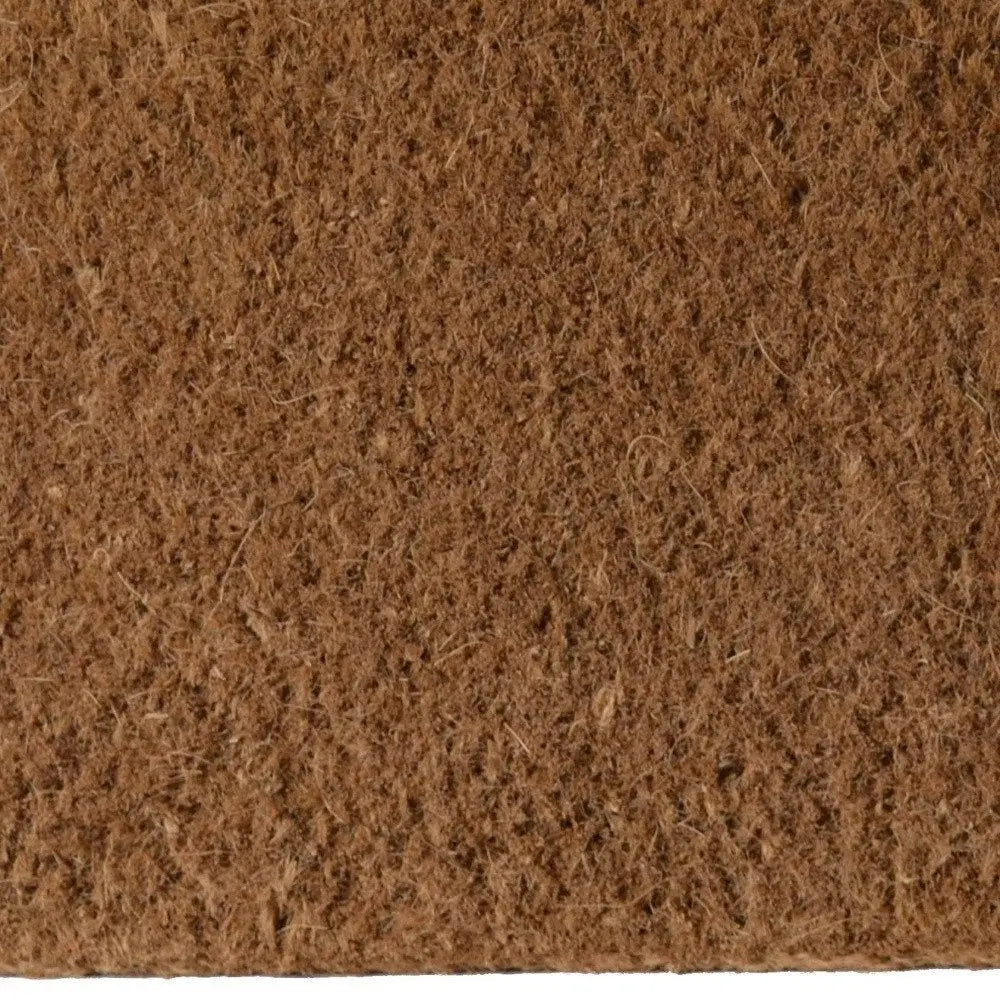 26" X 42" Brown Coir Outdoor Door Mat - NOBLE HOME INTERIORS