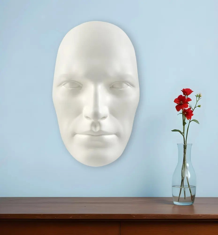 28" X 17" White People Handmade Resin Wall Decor - NOBLE HOME INTERIORS