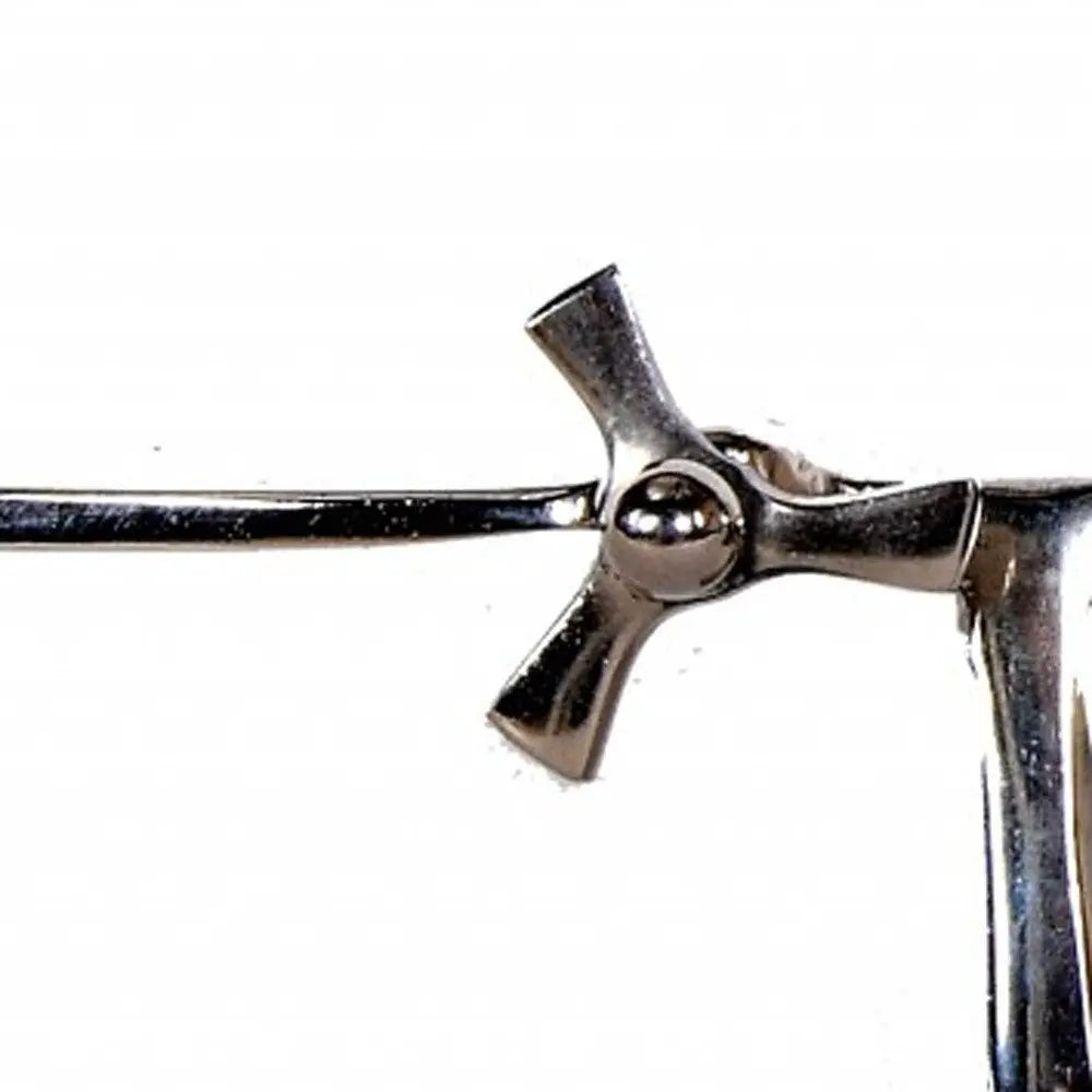 3" Novelty Nickel Metal And Glass Analog Wall Clock - NOBLE HOME INTERIORS