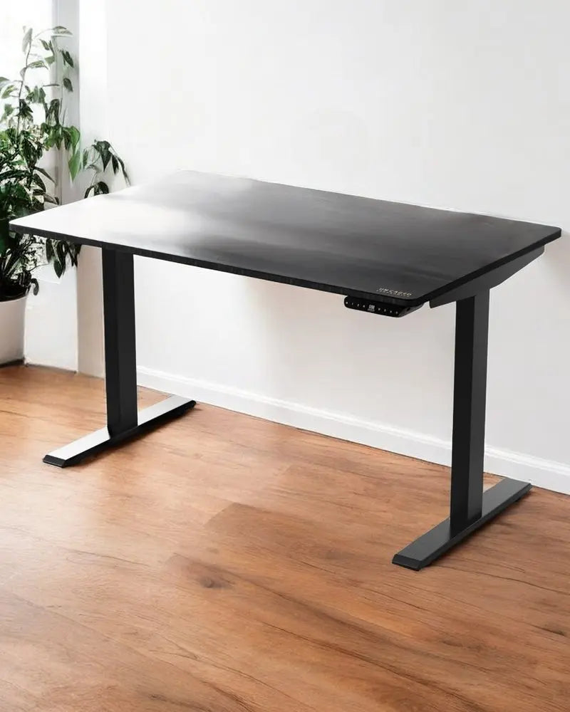 30" Adjustable Black Stainless Steel Standing Desk - NOBLE HOME INTERIORS