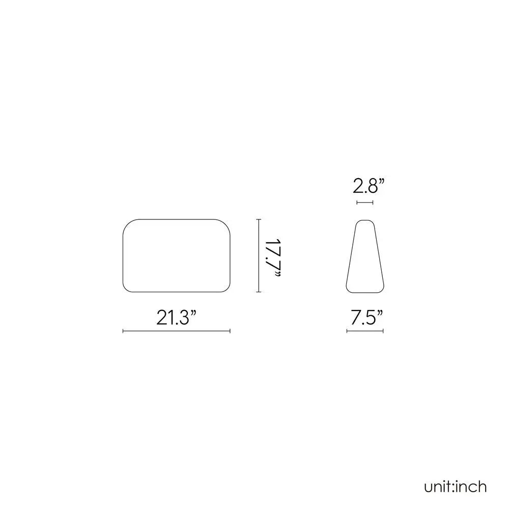 31" White Heavy Duty Plastic Outdoor Modular with Sea Green Cushion - NOBLE HOME INTERIORS