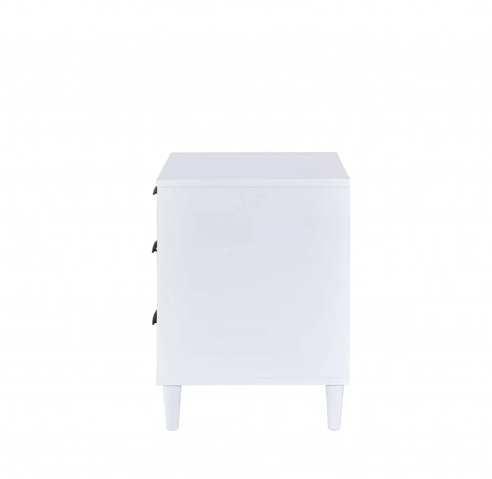 21" Brown Three Drawers Nightstand HomeRoots