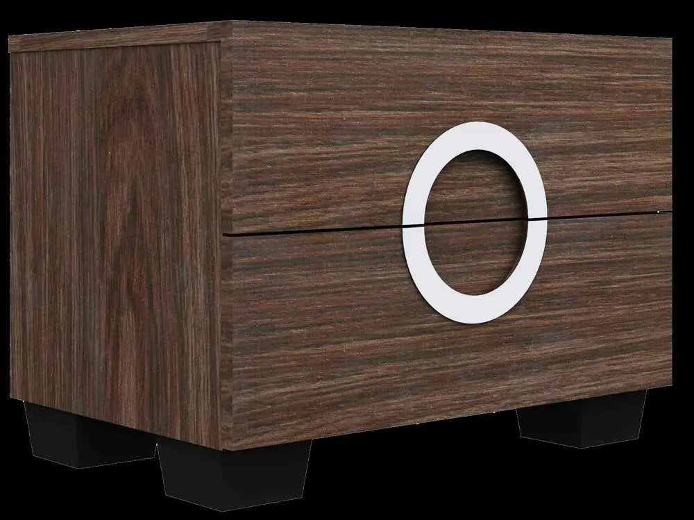 Four Piece Wood Brown Solid Wood Bedroom Set With Mirror HomeRoots