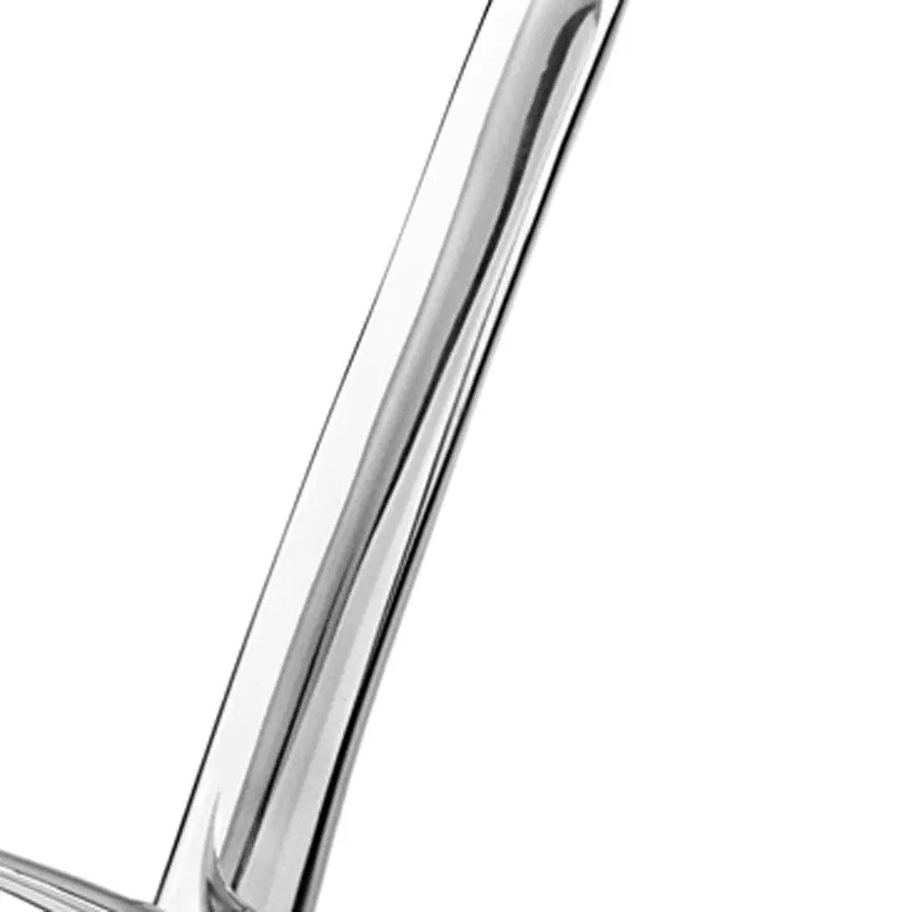 20" Aluminum Silver Modern Abstract Table Vase HomeRoots