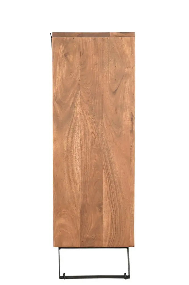 36" Natural Live Edge Solid Wood Five Drawer Dresser - NOBLE HOME INTERIORS