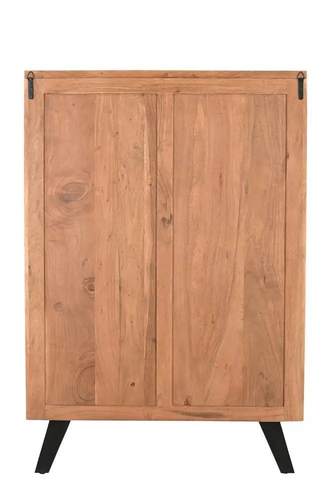 36" Natural Live Edge Solid Wood Five Drawer Dresser - NOBLE HOME INTERIORS