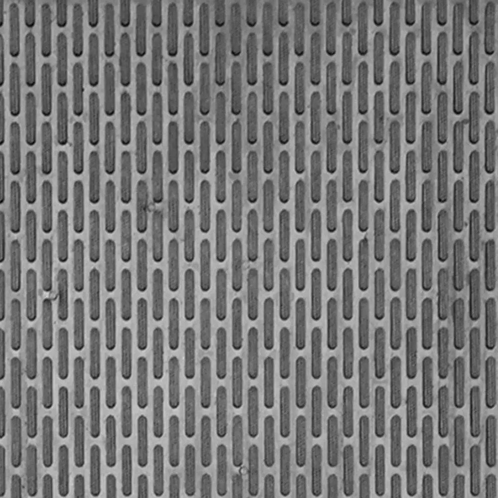 36" X 59" Black Rubber Outdoor Door Mat - NOBLE HOME INTERIORS