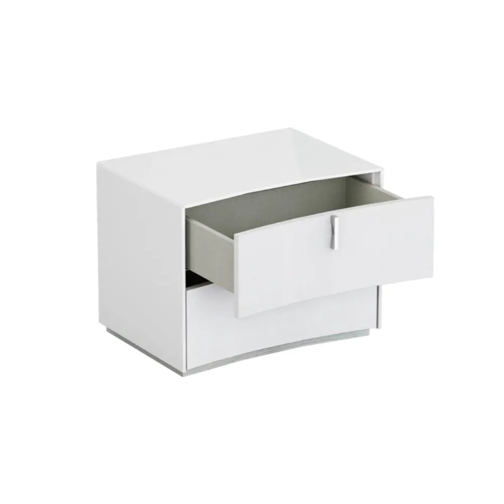 Four Piece White Solid and Manufactured Wood Bedroom Set With Mirror HomeRoots