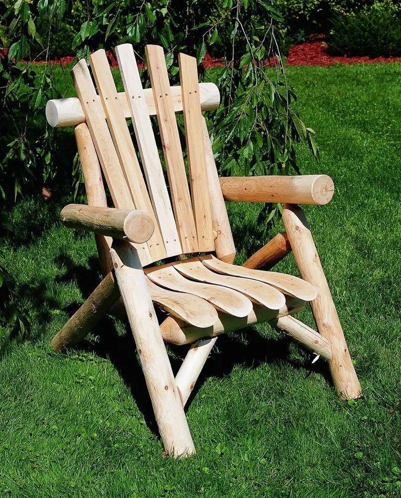 28" X 30" X 39"  Natural Wood Lounge Chair HomeRoots