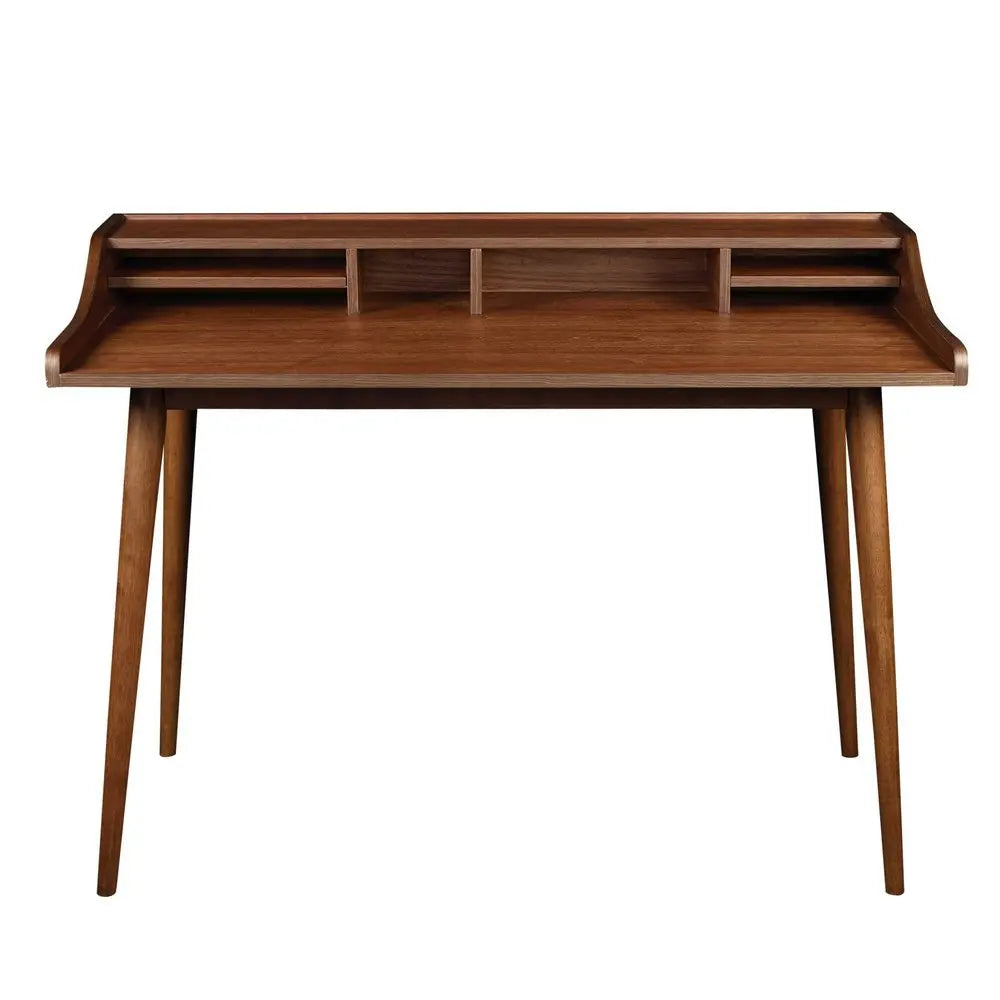 47" Brown Writing Desk HomeRoots