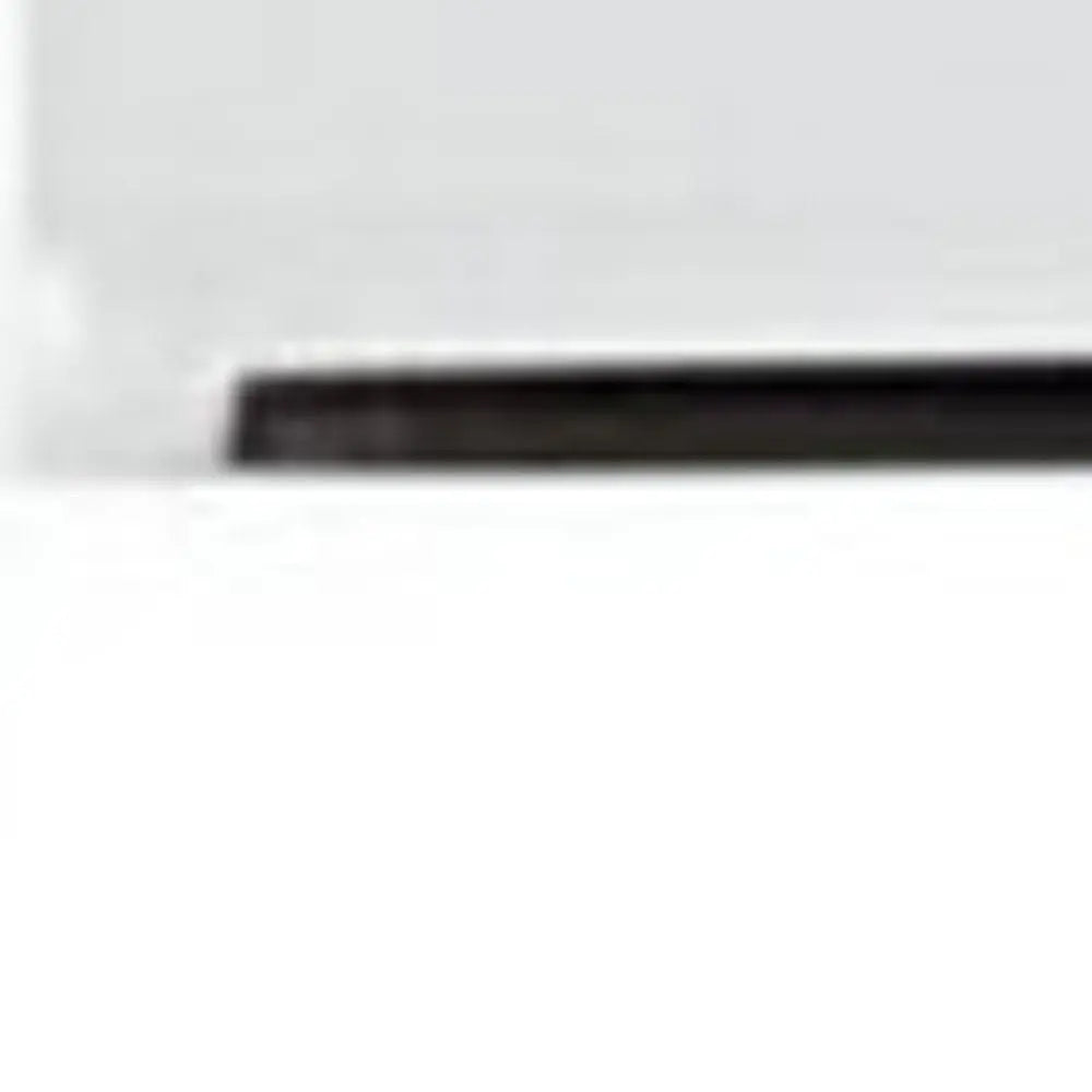 20" White Wood Two Drawer Nightstand HomeRoots