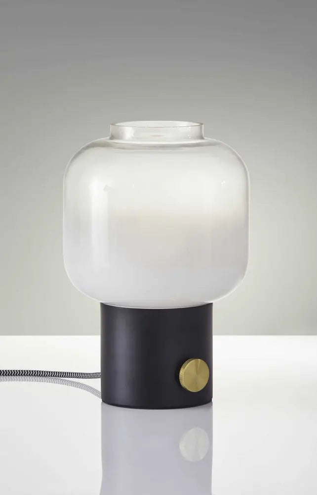 Mod Pod Black Glass Table Lamp HomeRoots
