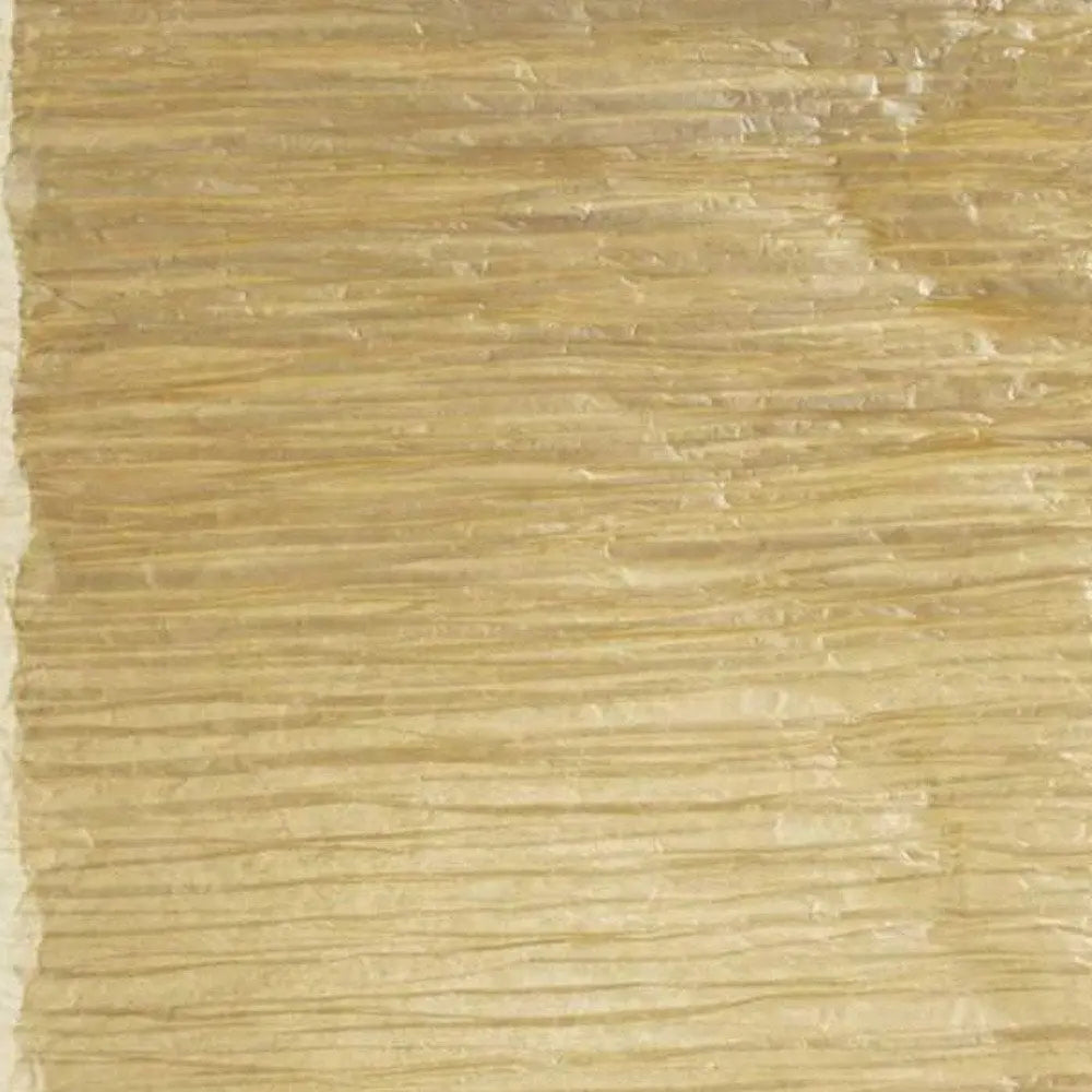 25" Natural Solid Wood And Silver Metal Table Lamp Beige Paper Shade HomeRoots