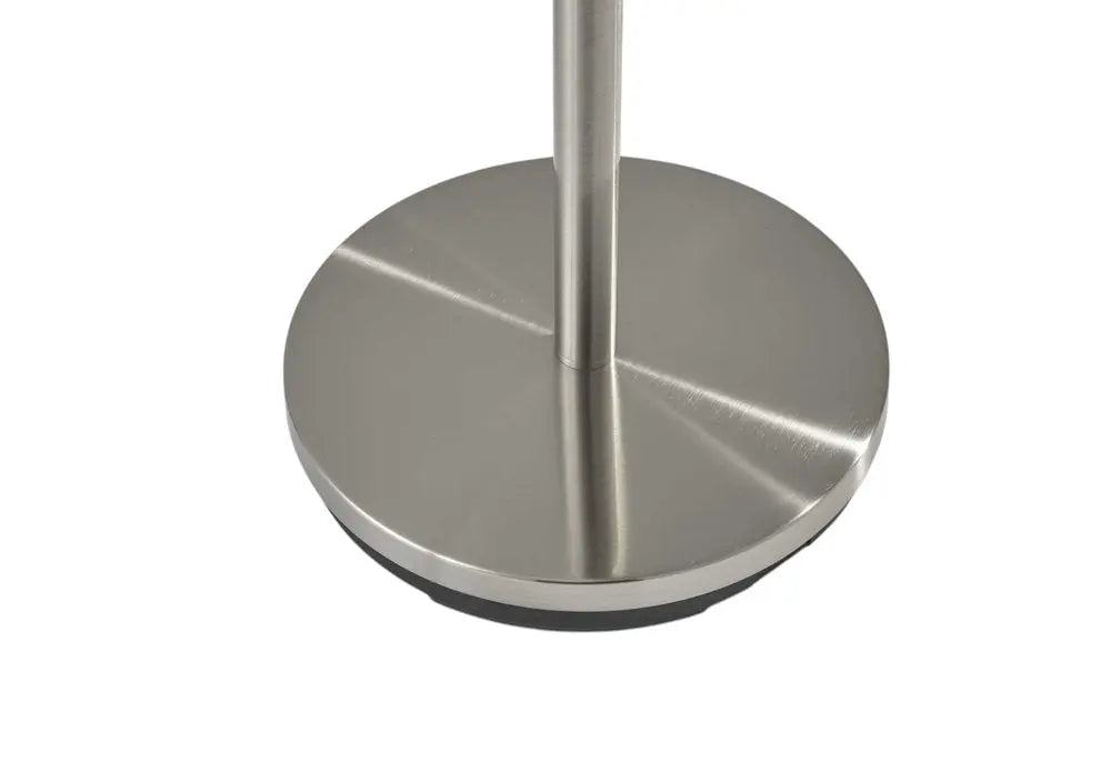 Perchero de acero cepillado de 68"