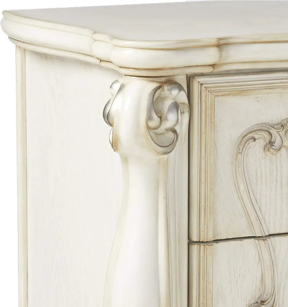 31" Brown Two Drawers Nightstand HomeRoots