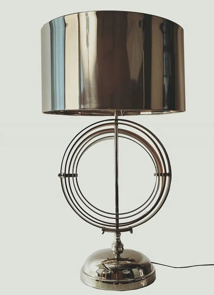 17" Bronze Metal Standard Table Lamp HomeRoots